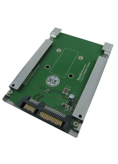 mSATA to SATA III Adapter with 2.5" SSD Housing