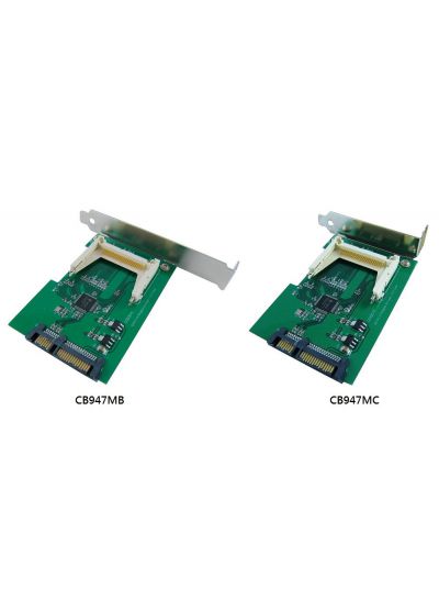 SATA III to mSATA SSD & M.2 SSD & CFast Card Adapter with 2.5"